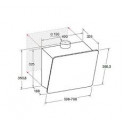 Вытяжка Hotpoint-Ariston HHVP 8.7F LT K