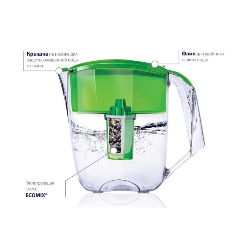 Фильтр для воды ECOSOFT MAXİMA green 5 л