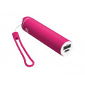 Portativ enerji yığma cihazı (Power Bank) Trust Stilo PowerStick 2600 - pink (20698)