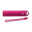 Portativ enerji yığma cihazı (Power Bank) Trust Stilo PowerStick 2600 - pink (20698)