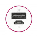Portativ enerji yığma cihazı (Power Bank) Trust Stilo PowerStick 2600 - pink (20698)