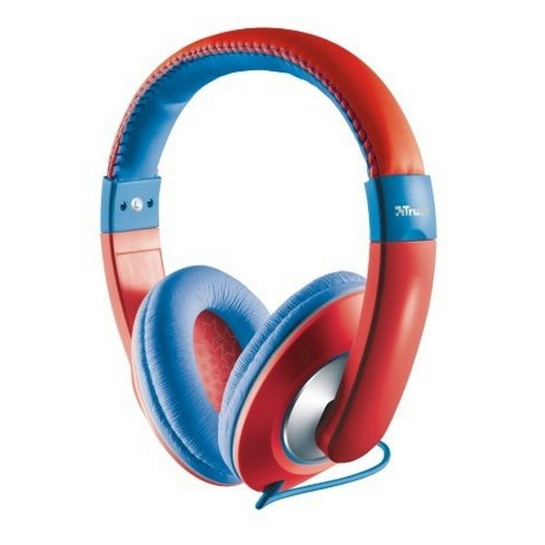Наушники для детей Trust Sonin Kids Headphone - red (19836)