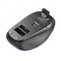 Мышь беспроводная Trust Yvi Wireless Mouse - blue (19663)