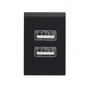 Enerji yığma cihazı Trust Dual Smartphone Wall Charger - Black (20147)
