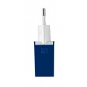 Enerji yığma cihazı Trust Dual Smartphone Wall Charger - blue (20148)