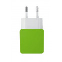 Зарядное устройство Trust Dual Smartphone Wall Charger - Lime (20150)