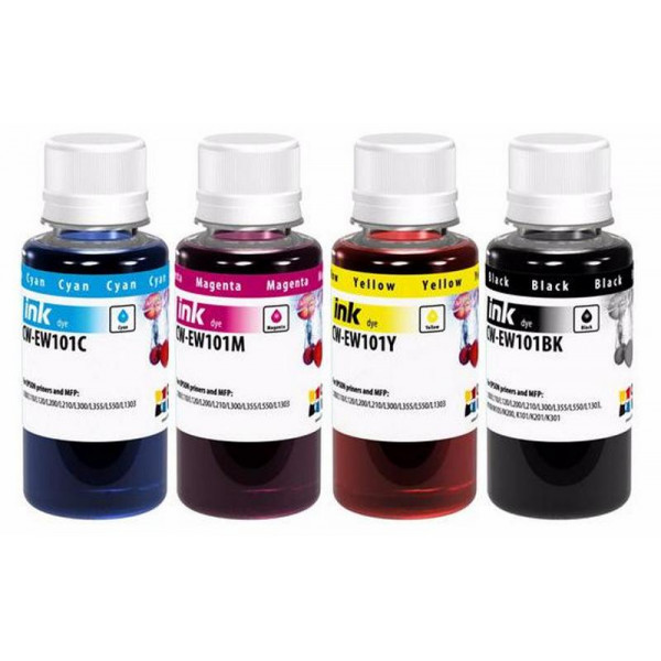 Mürəkkəb ColorWay Ink set Epson 4x100ml(CW-EU100SET01)