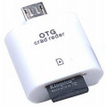 Kartrider Samsung OTG Micro USB Card Reader white