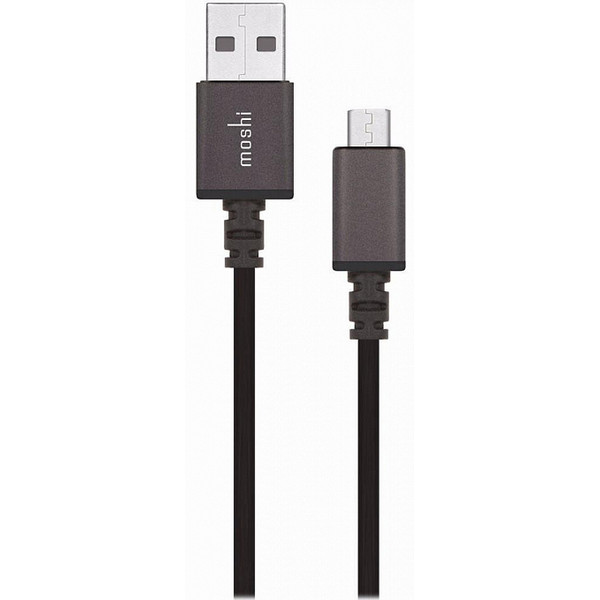 Кабель Moshi USB to Micro USB Cable (3 m) - Black (99MO023009)
