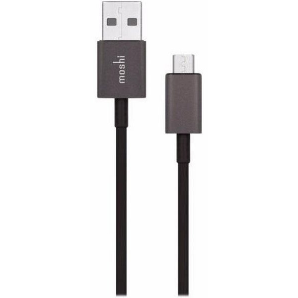 Кабель Moshi USB to Micro USB Cable (1 m) - Black (99MO023008)