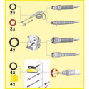 Комплект запасных колец круглого сечения Karcher 2.640-729.0 O-Ring set