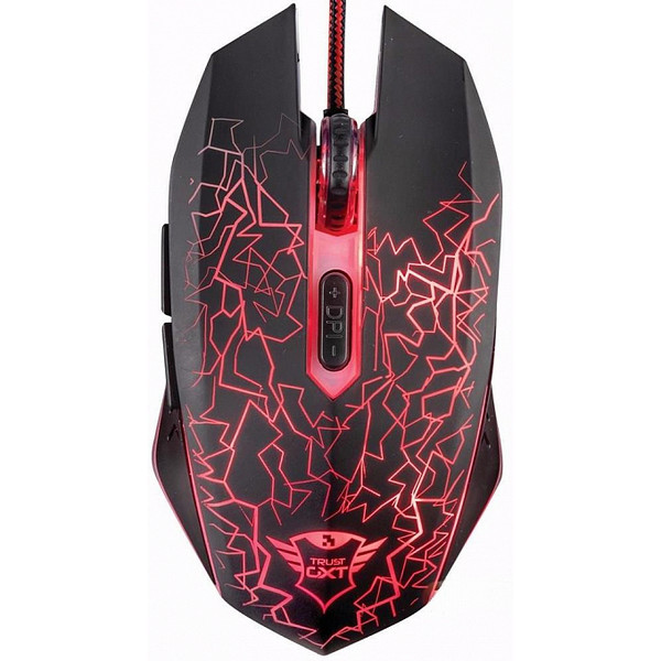 Игровая мышь TRUST GXT 105 IZZA ILLUMINATED GAMING MOUSE (21683)