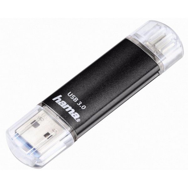 USB-Флешка + Микро-USB Hama Laeta Tw 128Gb Usb 3.0 Otg Usb Memory Stick
