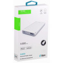 Portativ enerji yığma cihazı (Power Bank) T-Tec Power BankS4000 4000mAh White