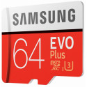 Yaddaş kartı Samsung microSDHC EVO Plus 64GB (MB-MC64GA)