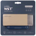 Portativ enerji yığma cihazı (Power Bank) WST DP662 6000mah Champagne Gold