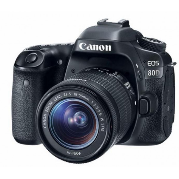 Фотоаппарат Canon EOS 80D EF-S 18-55 IS STM Kit
