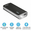 Portativ enerji yığma cihazı (Power Bank) Trust Primo Powerbank 4400 Portable Charger Black (21224)