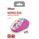 Simsiz siçan Trust Primo Wireless Mouse - pink flowers (21481)