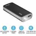 Portativ enerji yığma cihazı (Power Bank) Trust UR Primo Powerbank 5200 Black (21635)