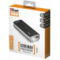 Portativ enerji yığma cihazı (Power Bank) Trust UR Primo Powerbank 5200 Black (21635)
