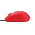 Проводная мышь TRUST PRIMO OPTICAL MOUSE Red (21793)