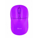 Проводная мышь Trust Primo Wireless Mouse - neon purple (21924)