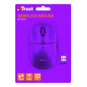 Проводная мышь Trust Primo Wireless Mouse - neon purple (21924)