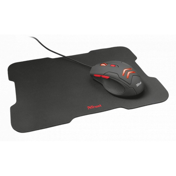 Игровая мышь TRUST ZIVA GAMING MOUSE & MOUSE PAD(21963)