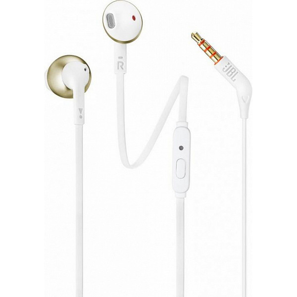 Qulaqlıq JBL In-ear headphones T205 Champagne Gold