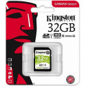 Карта памяти Kingston 32GB SDHC Canvas Select 80R CL10 UHS-I