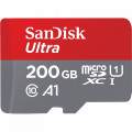 Yaddaş kartı SanDisk Ultra UHS-I microSDXC 200GB 10cl w/a (SDSQUNС-200G-GN6MA)