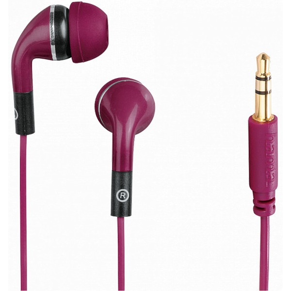 Наушники Hama In-Ear Stereo Headphones Flip Red