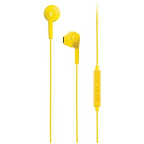 Наушники ttec RIO In-Ear Headphones with Built-in remote control yellow
