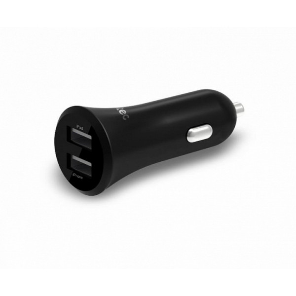 Avtomobil üçün enerji yığma cihazı Ttec Quantum Duo USB In-Car Charger, 3.4A, incl. Lightning