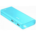 Portativ enerji yığma cihazı (Power Bank) Trust Primo Powerbank 10000 mAh Blue 22747