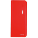Portativ enerji yığma cihazı (Power Bank) Trust Primo Powerbank 10000 mAh Red 22752