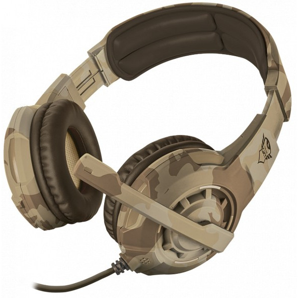 Наушники Trust GXT 310D Radius Headset - Desert (22208)