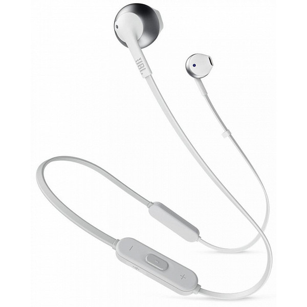 Наушники JBL In-ear Wireless headphones T205BT Silver