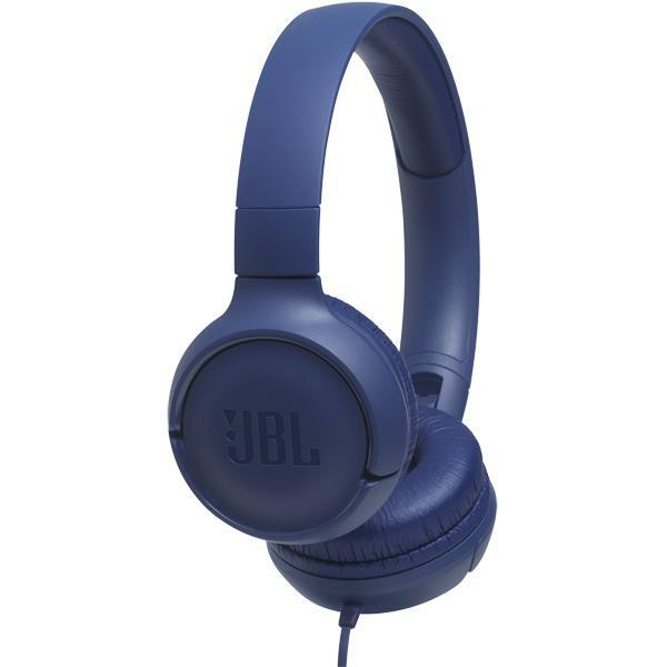 Qulaqlıq JBL Headphones T500 Blue (JBLT500BLU)