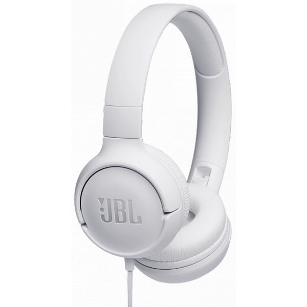 Qulaqlıq JBL Headphones T500 White (JBLT500WHT)