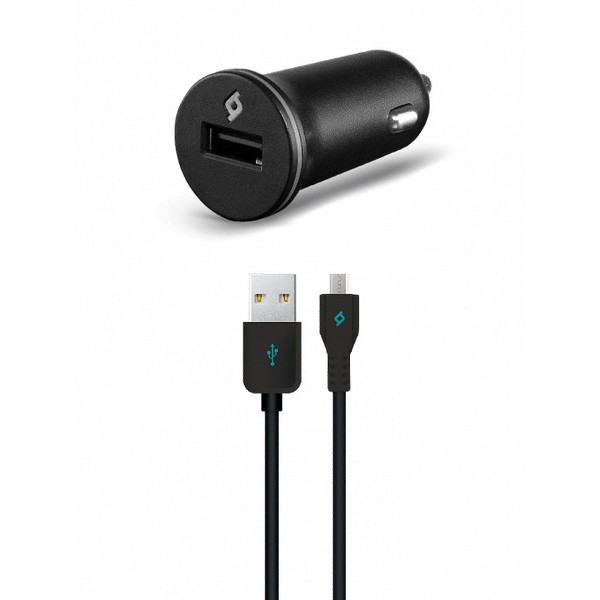 Avtomobil üçün enerji yığma cihazı Ttec Compact USB In-Car Charger, 1A, incl. Micro USB Car