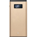 Portativ enerji yığma cihazı (Power Bank) T-tec AlumiSlim Universal Mobile Charge QC 3.0 10.000mAh Gold
