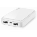 Portativ enerji yığma cihazı (Power Bank) T-tec ReCharger Universal Powerbank 10.000Mah White