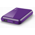 Portativ enerji yığma cihazı (Power Bank) T-tec ReCharger Universal Powerbank 5.000Mah Purple