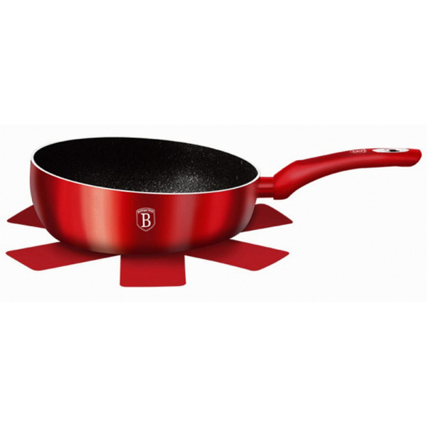 Сотейник Berlinger Haus ProChef Burgundy Metallic Line, 26 cm BH 1302N