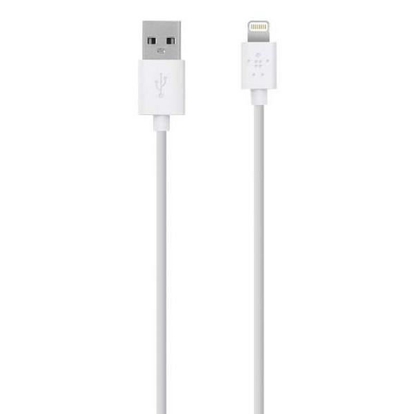 Lightning to USB кабель Belkin MIXIT Lightning to USB ChargeSync Cable White
