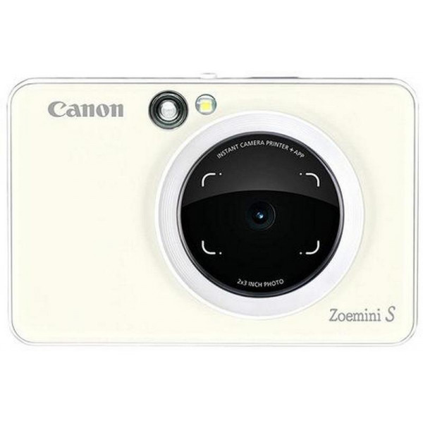 Портативная камера-принтер Canon Zoemini S Pearl White
