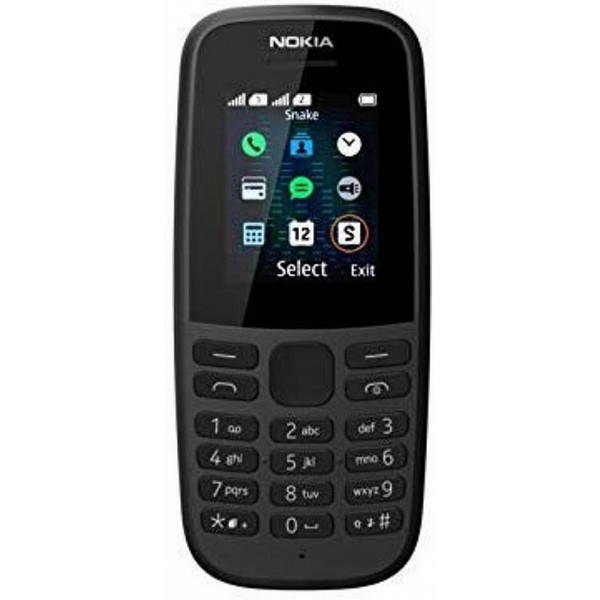 Telefon Nokia 105 Dual Black (2019)
