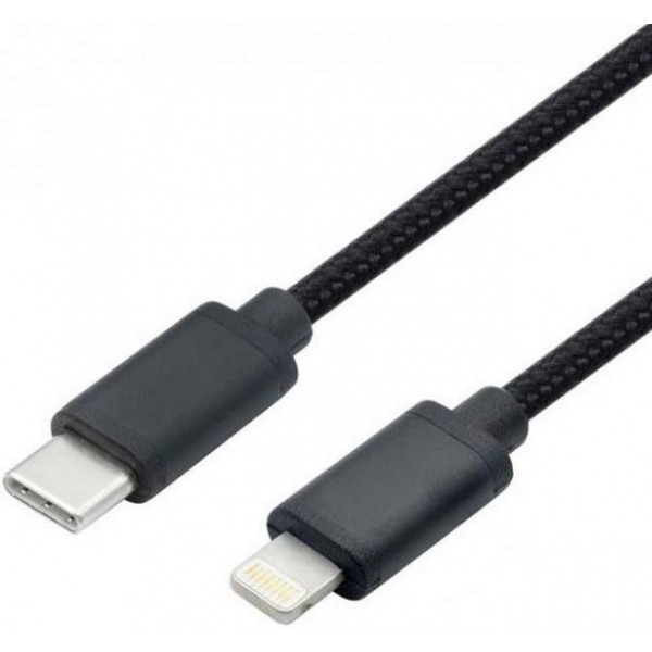 Кабель 2E USB 2.0 Type-C to Lightning USB Cable Alumium Shell Cable 1 m